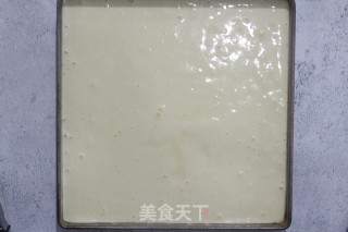 小黄人香蕉蛋糕卷的做法步骤：8