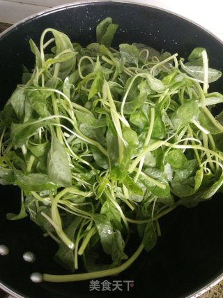 素炒苋菜的做法步骤：3