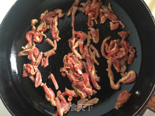 椒丝炒肉的做法步骤：6