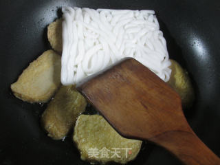 鲜素鸡烧土豆粉的做法步骤：5