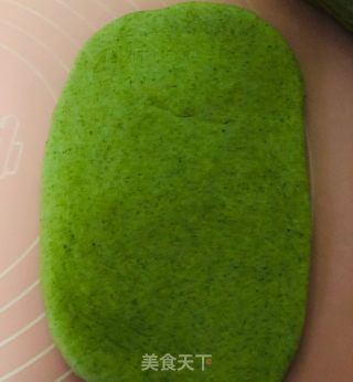 绿茶坚果吐司的做法步骤：6