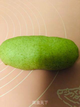 绿茶坚果吐司的做法步骤：8
