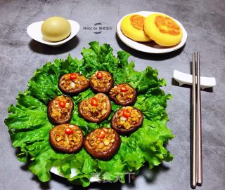 蚝油蒜蓉香菇的做法步骤：10