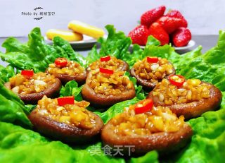 蚝油蒜蓉香菇的做法步骤：11
