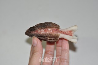 羊肚菌酿肉的做法步骤：4