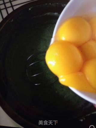 芝士蛋糕（菠菜味）的做法步骤：5
