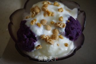 紫薯酸奶的做法步骤：3