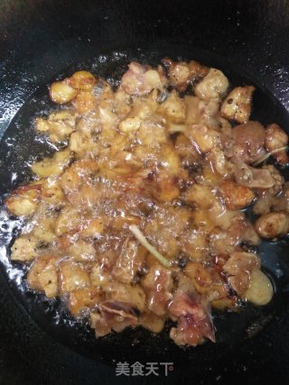 香辣鸡肉的做法步骤：4