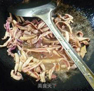 鱿鱼鲞炒黄瓜的做法步骤：7