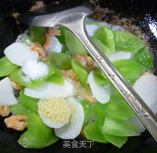 开洋山药炒莴笋的做法步骤：11