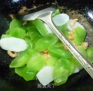 开洋山药炒莴笋的做法步骤：12