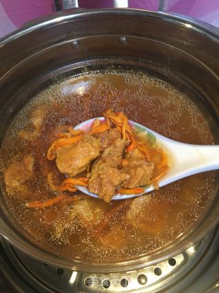 虫草花蒸瘦肉的做法步骤：5