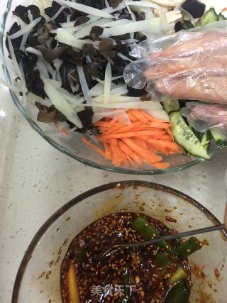 家常拌花菜的做法步骤：12