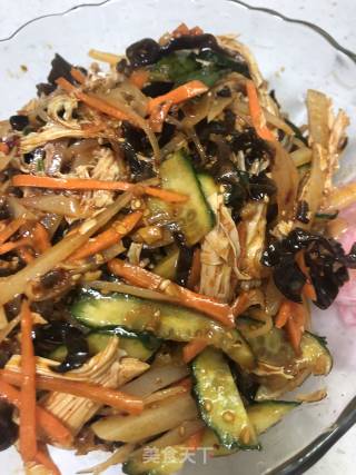 家常拌花菜的做法步骤：13