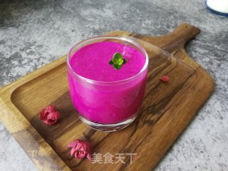 火龙果风味乳的做法步骤：9