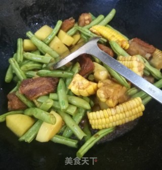 家常焖面的做法步骤：5