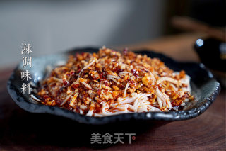 凉拌金针菇的做法步骤：6