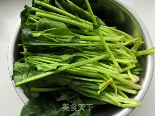 果仁菠菜的做法步骤：6