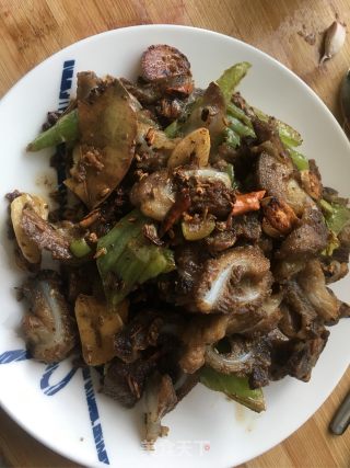 孜然脆骨板的做法步骤：7