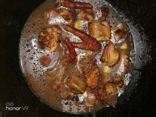 蒜香红烧排骨的做法步骤：6