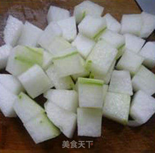 咸菜瘦肉丝炒冬瓜的做法步骤：6