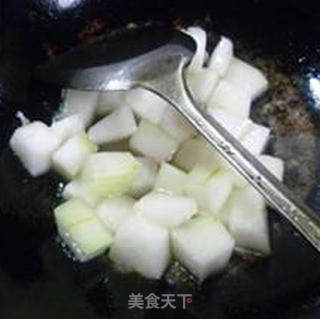 咸菜瘦肉丝炒冬瓜的做法步骤：8