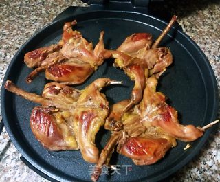 香煎鹌鹑#下酒菜#的做法步骤：7