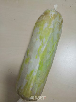 菠菜芒果蛋糕卷的做法步骤：12