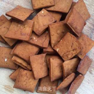 香干拌黄瓜的做法步骤：1
