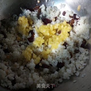 #水果#   什锦菠萝饭的做法步骤：7