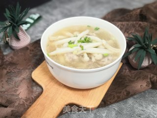 排骨松茸菇汤的做法步骤：6