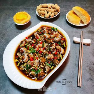 涝汁花螺#凉菜#的做法步骤：8