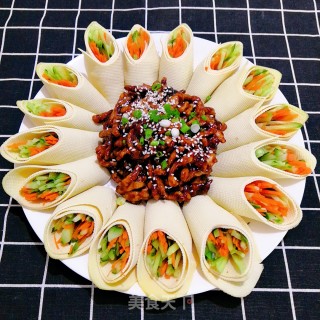 京酱肉丝的做法步骤：12