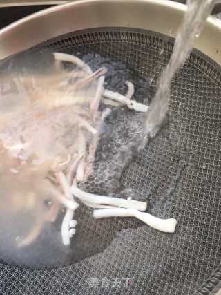 蚝油尖椒鱿鱼的做法步骤：6