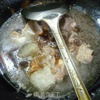 蚕豆烧排骨的做法步骤：8