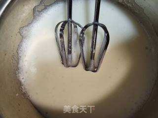 槐花戚风蛋糕的做法步骤：8