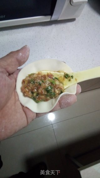 纯猪肉馅大油饺子的做法步骤：14