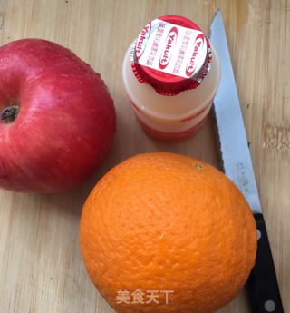 苹果柑橘养生饮的做法步骤：1