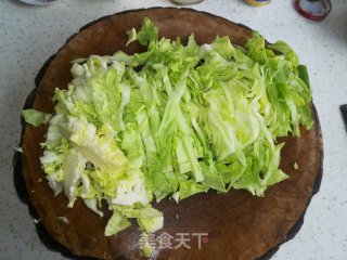 洋白菜炒青椒的做法步骤：6