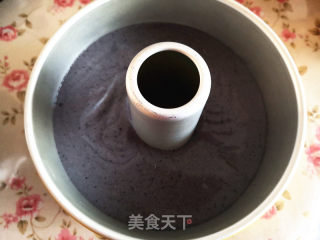 桑葚戚风蛋糕的做法步骤：8
