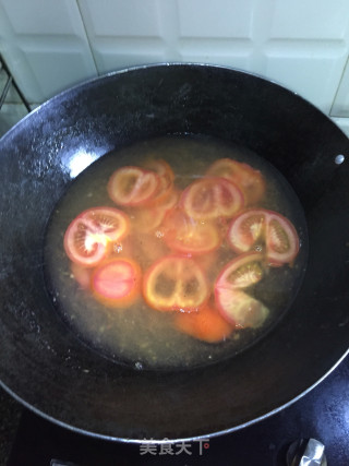 番茄鸡蛋汤的做法步骤：4