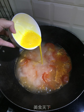 番茄鸡蛋汤的做法步骤：5