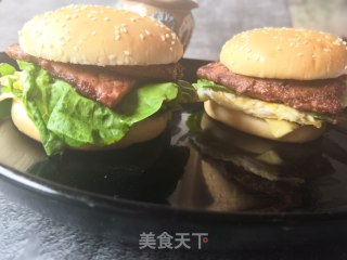 黑椒牛肉汉堡的做法步骤：6