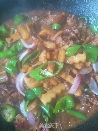农家红烧鸡的做法步骤：8