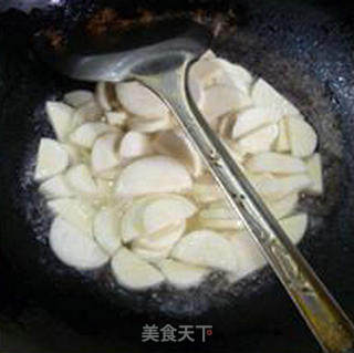 茭白开洋炒毛豆的做法步骤：9
