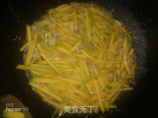 肉末南瓜丝的做法步骤：6