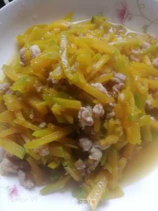 肉末南瓜丝的做法步骤：8