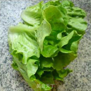 开洋炒生菜的做法步骤：1