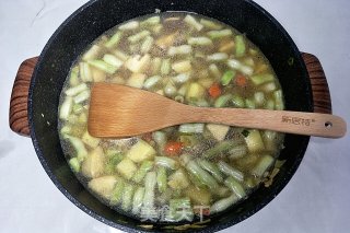 美味米饭素炖菜的做法步骤：8