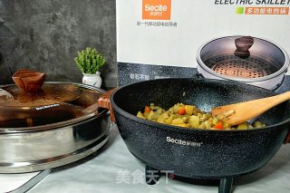 美味米饭素炖菜的做法步骤：10